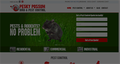 Desktop Screenshot of peskypossum.com.au